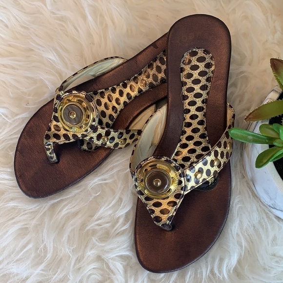 POLKA dot summer sandal size 41 - Picture 2 of 6